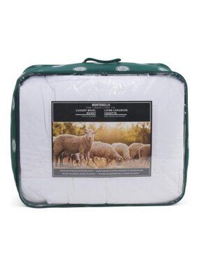MONTEBELLO Wool Fill Luxury Australian Year Round Duvet Insert